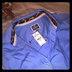 Brand new long sleeve button down EXPRESS